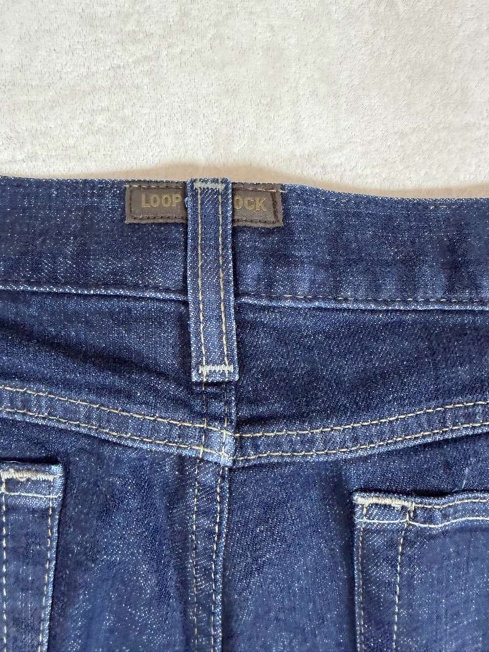 Ariat 30W 36 M1 Vintage Straight Leg Starched Men's Dark Blue Denim Jeans - Picture 6 of 11